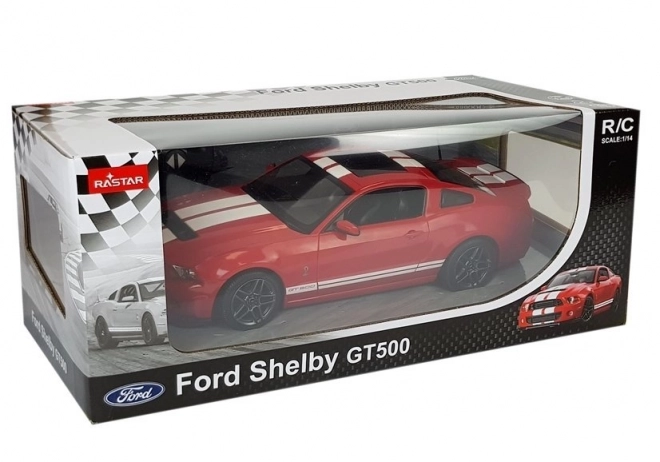 Fernsteuerungs-Rennwagen Ford Shelby GT500 1:14 rot
