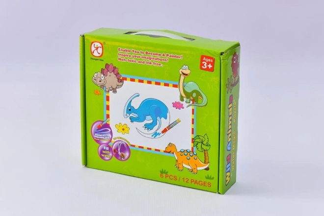 Ausmalpuzzle Tiere