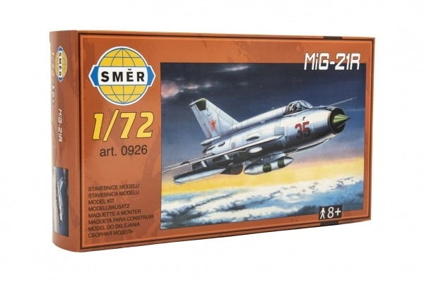 Realistisches Modell MiG-21R im Maßstab 1:72