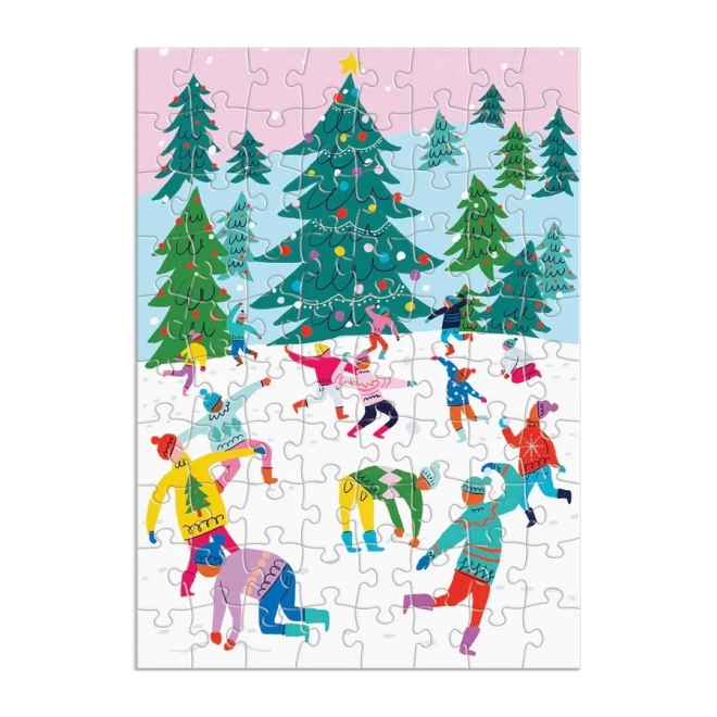 Galison Puzzle Adventskalender 12 in 1