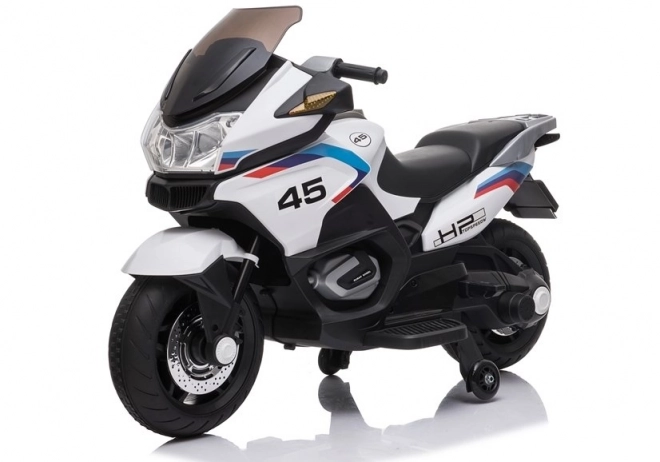 Kinderakku-Motorrad XMX609 weiß