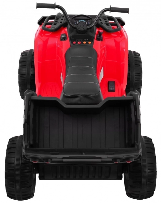 XL-ATV 4x4 Quad 2,4GHz auf Batterie für Kinder Rot + Fernbedienung + 4x4 Antrieb + Gepäckträger + kostenloser Start + EVA + LED Audio