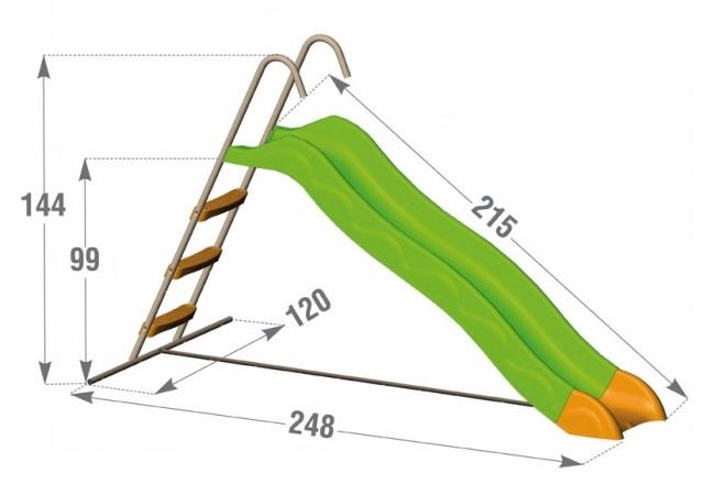 Rutsche 210 cm Toboggans