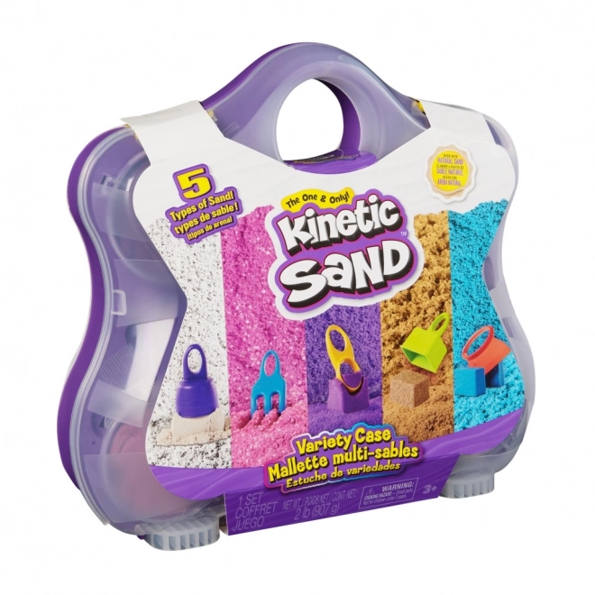 Kinetic Sand Spielkoffer mit Zubehör