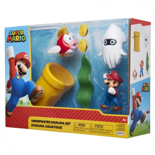 Super Mario Diorama Figuren Set