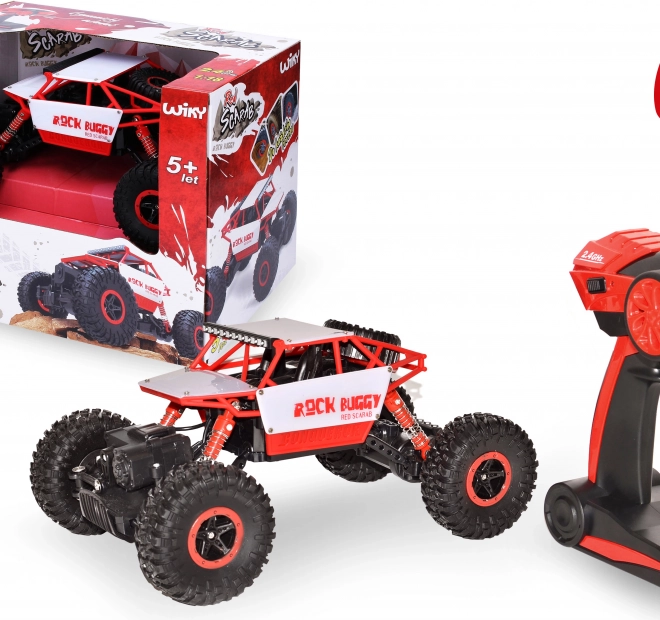 Auto Rock Buggy Roter Scarabäus