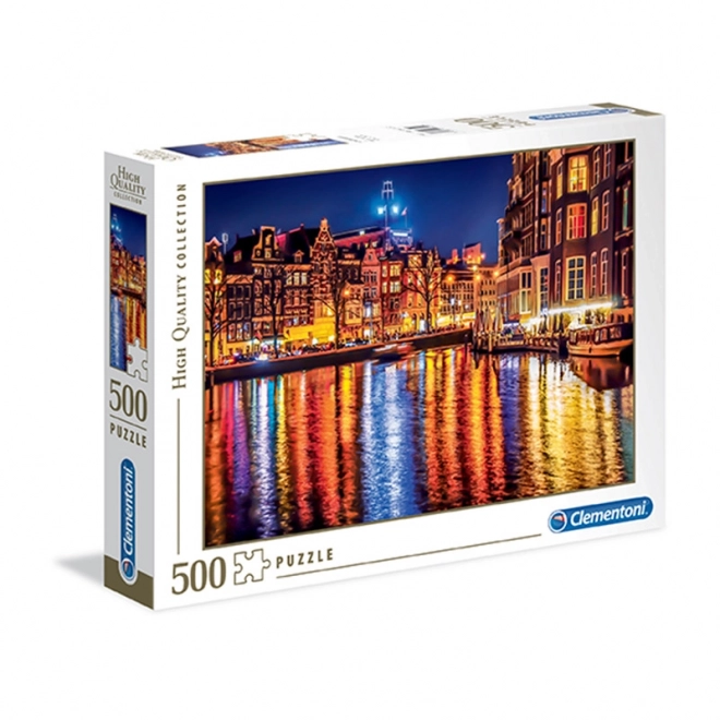 Clementoni Puzzle Nacht in Amsterdam