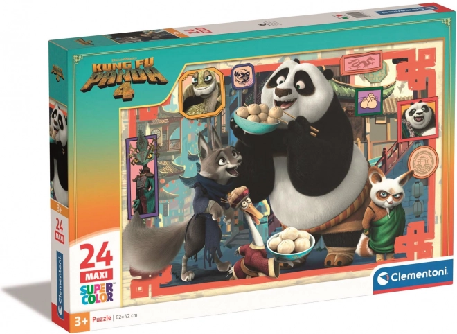 Clementoni Puzzle Kung Fu Panda Maxi 24 Teile