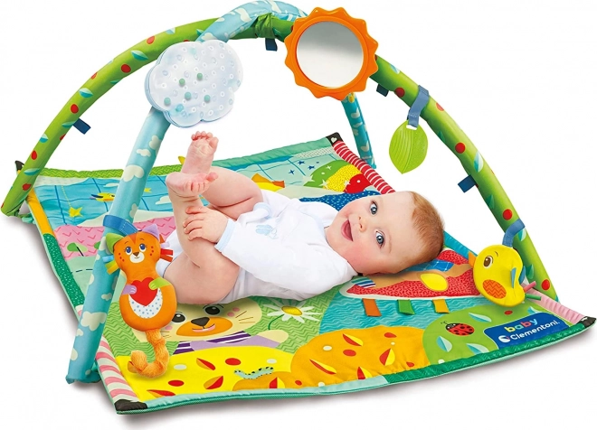 Baby Clementoni Entdeckermatte mit Spielbogen