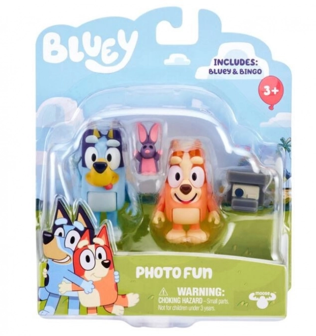 Figurenset Bluey 2er-Pack Fotografenspiel