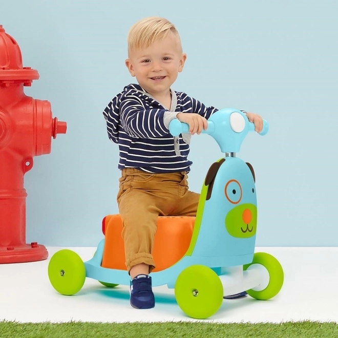 Multifunktionaler Kinderroller 3-in-1 Zoo Skip Hop in Hundegestalt