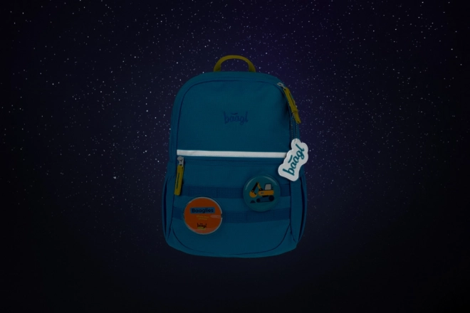 Rucksack Buddy mit Bagger-Motiv