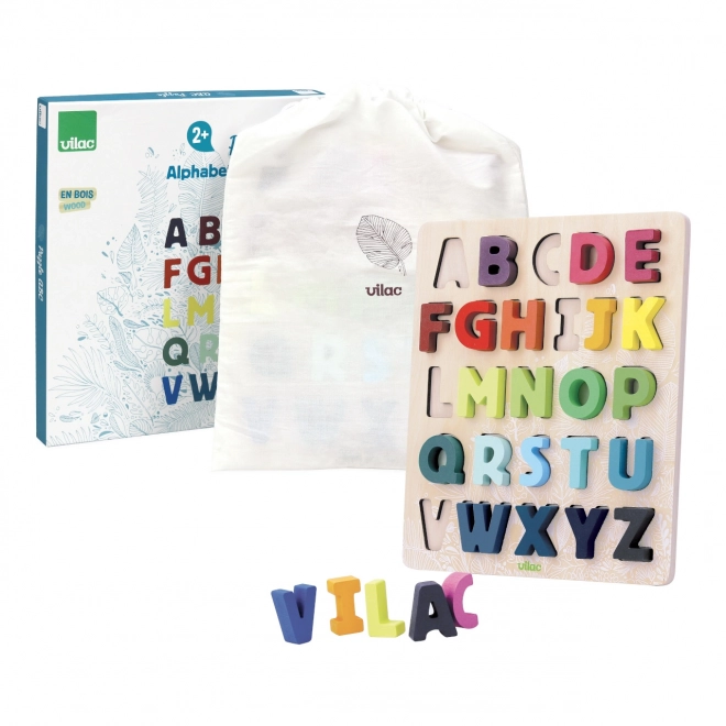 Abc Einlegepuzzle von Vilac