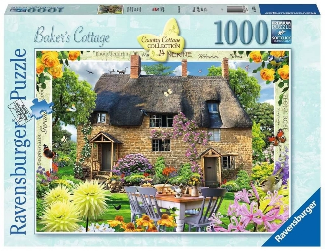 Ravensburger Puzzle Bäckerei Häuschen 1000 Teile