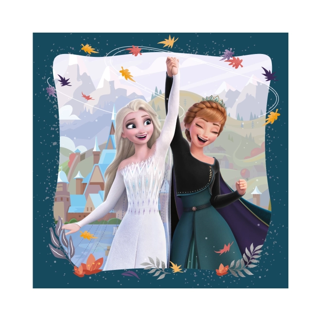 Disney Die Eiskönigin Herbst Freude Puzzle 3x55 Teile