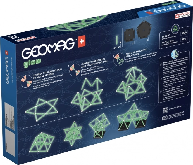 Geomag Glow Magnetsystem - 93 Teile