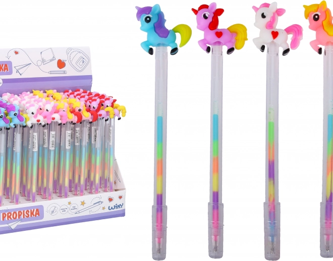 Gelstift mit Einhorn Dekoration