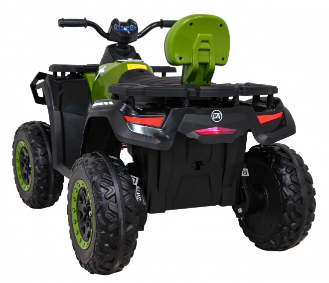 Kinder-Quad XT-Speed Grün + 4x4 + EVA + Langsamer Start + MP3 Radio + LED-Leuchte