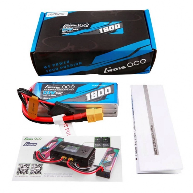 Gens Ace G-Tech Lipo Akku 1800mAh XT60