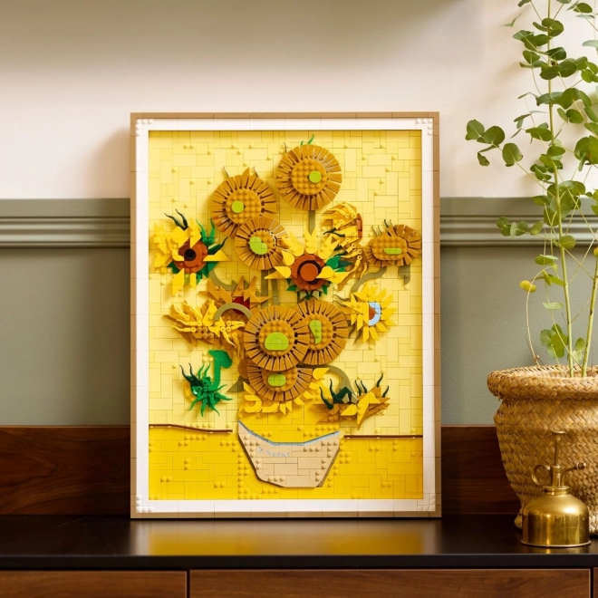 Lego Art Sonnenblumen von Vincent van Gogh