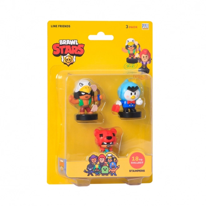 Brawl Stars Figuren 3er Pack Serie 1 mit Stempeln