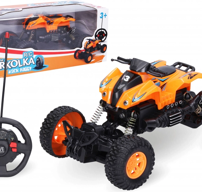 Rock Buggy RC Quad mit Fernsteuerung 22 cm – tschechische Verpackung