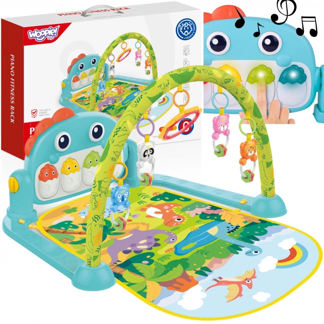 Spieldecke mit Spielbogen Dino