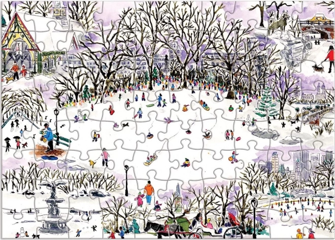 Galison Puzzle Adventskalender: 12 Weihnachtstage Puzzle