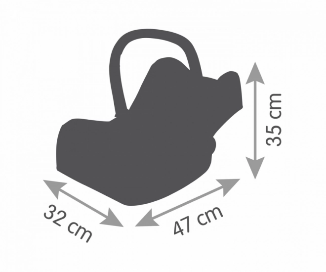 Autositzen für Puppen Maxi-Cosi & Quinny von Smoby