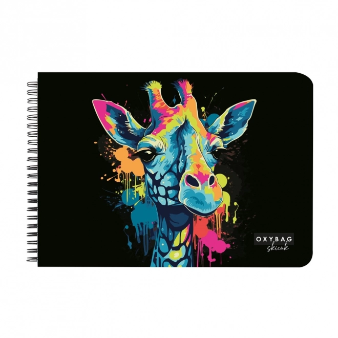 Skizzenblock A3 Giraffe