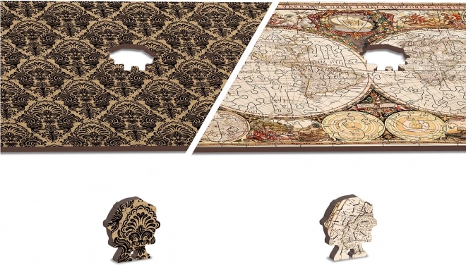 Beidseitiges 2-in-1-Puzzle für doppelten Spaß