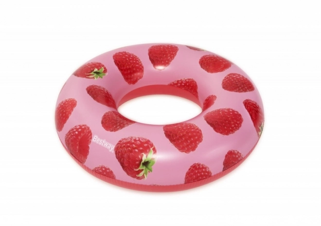 Bestway großes Schwimmring Himbeeren Design