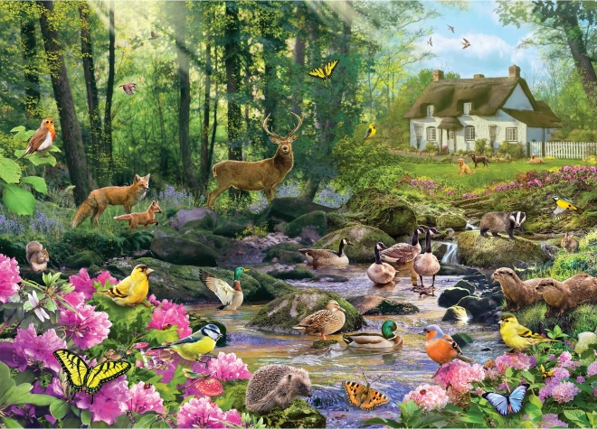 Gibsons Puzzle Waldlichtung 1000 Teile