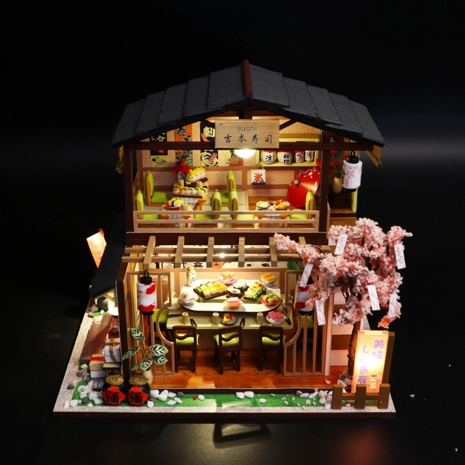 Miniatur Sushi-Restaurant-Häuschen 2Kids Toys