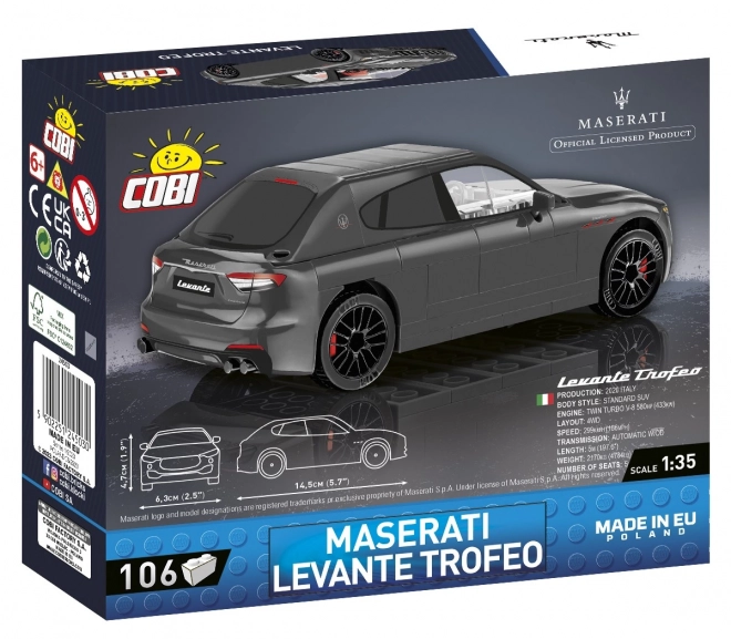 Maserati Levante Trofeo Bausteinmodell