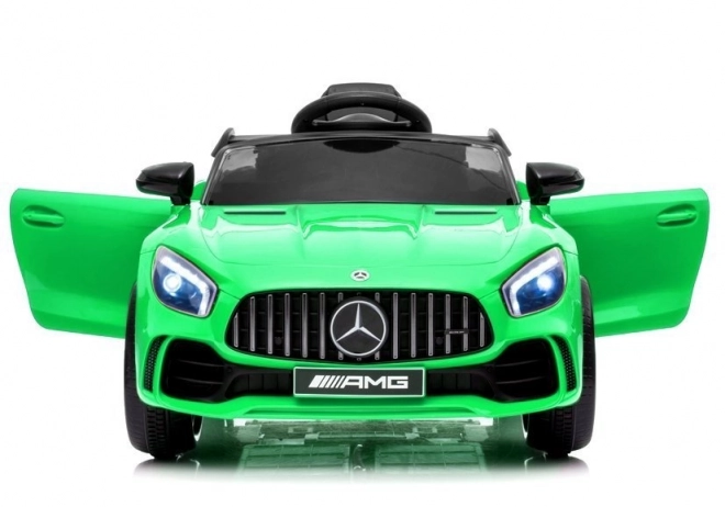 Elektrisches Kinderauto Mercedes AMG GT R Grün