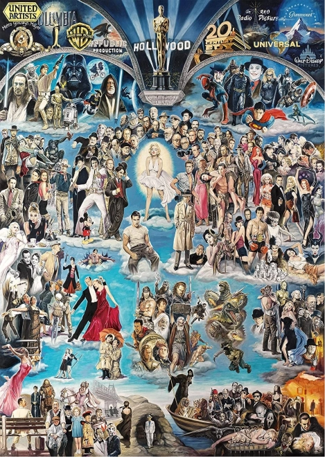Schmidt Puzzle Hollywood - Hall of Fame 3000 Teile