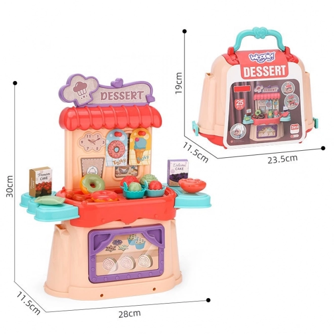 Woopie kleine Konditor-Küche 3-in-1 Spielset