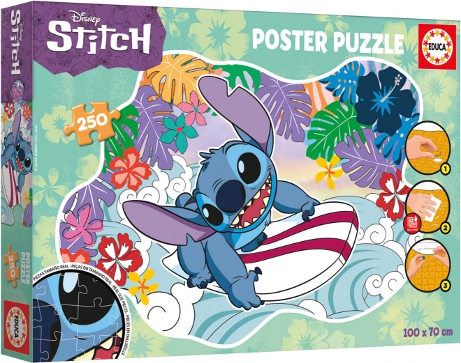 Educa Poster Puzzle Stitch 250 Teile