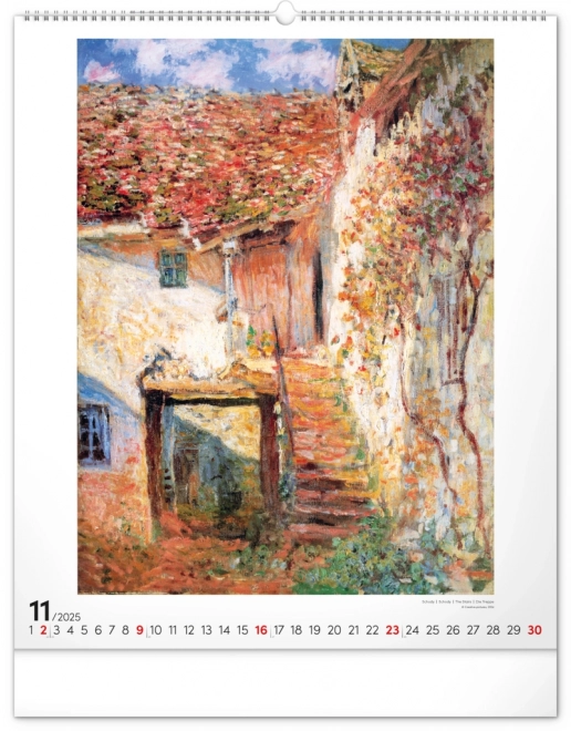 Wandkalender Claude Monet 2025