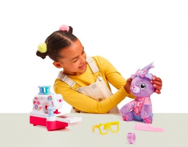 Kreativ-Set: Nähmaschine mit Plüschfigur Little Live Pets Sew Surprise