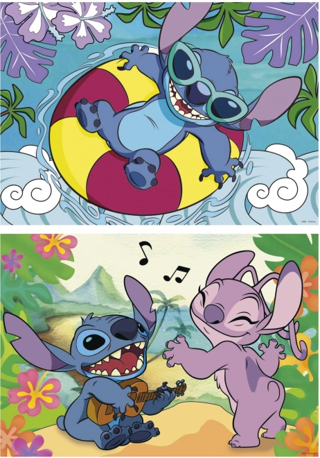 Educa Puzzle Stitch 2x100 Teile