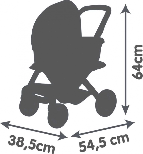 Maxi-Cosi Puppenwagen hellrosa