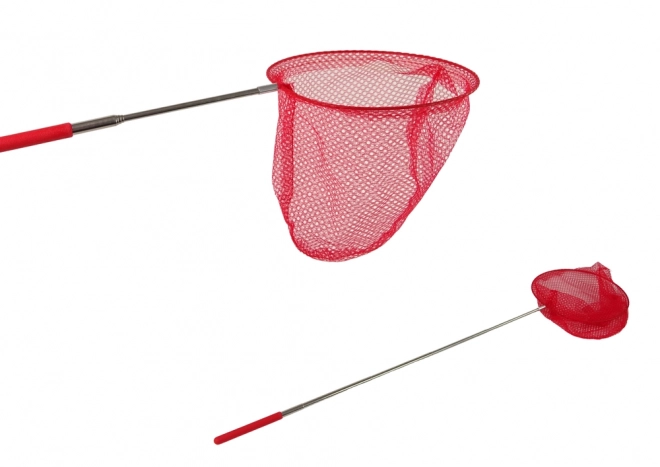 Teleskopisches faltbares Insektenschutznetz 85 cm rot