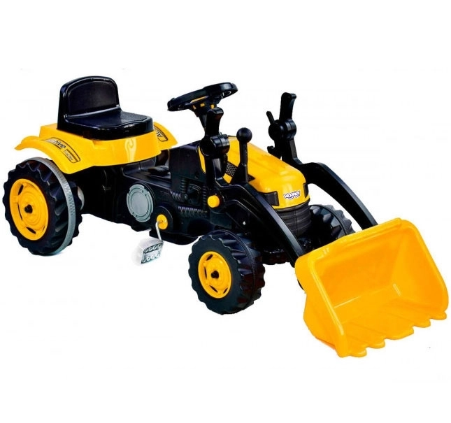 Trettraktor mit Bulldozer Woopie