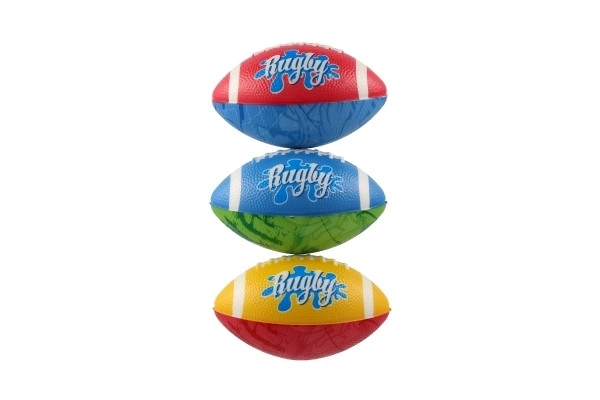 Rugby-Ei aus Schaumstoff 14 cm - In 3 Farben