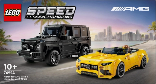 Mercedes-AMG G 63 und Mercedes-AMG SL 63 LEGO Speed Champions Bausatz