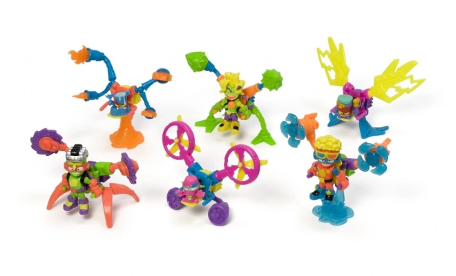 Superthings Neonpower Figuren Set mit Zubehör