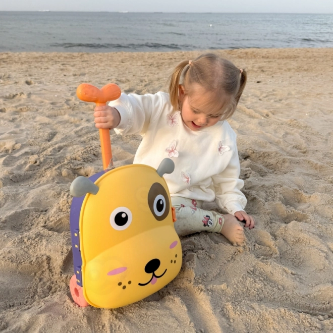 WOOPIE 3in1 Wasser Sandkasten Koffer – Hündchen