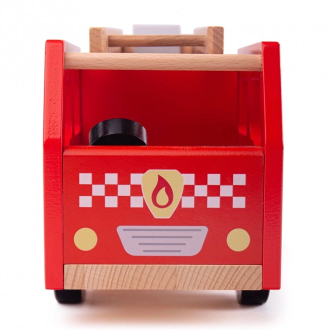 Holz Feuerwehrwagen von Bigjigs Toys